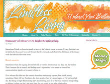 Tablet Screenshot of limitlessliving.ca